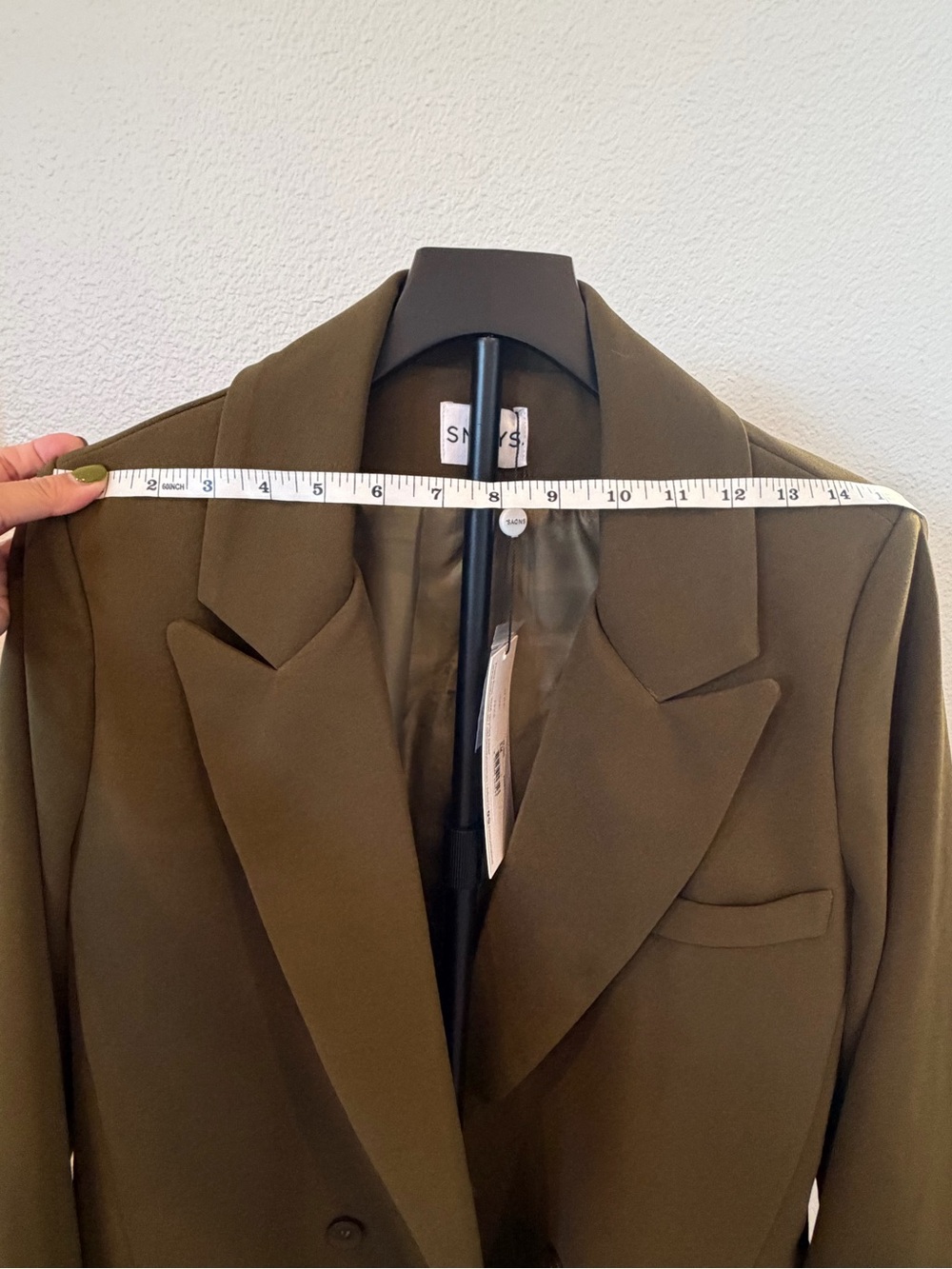 SNDYS. Brooklyn Double-Breasted Blazer - Picture 5 of 9